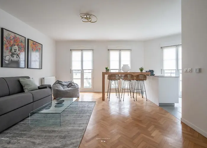 *Disneyland-Paris* Duplex 7Pers, Parking, Wifi, Netflix